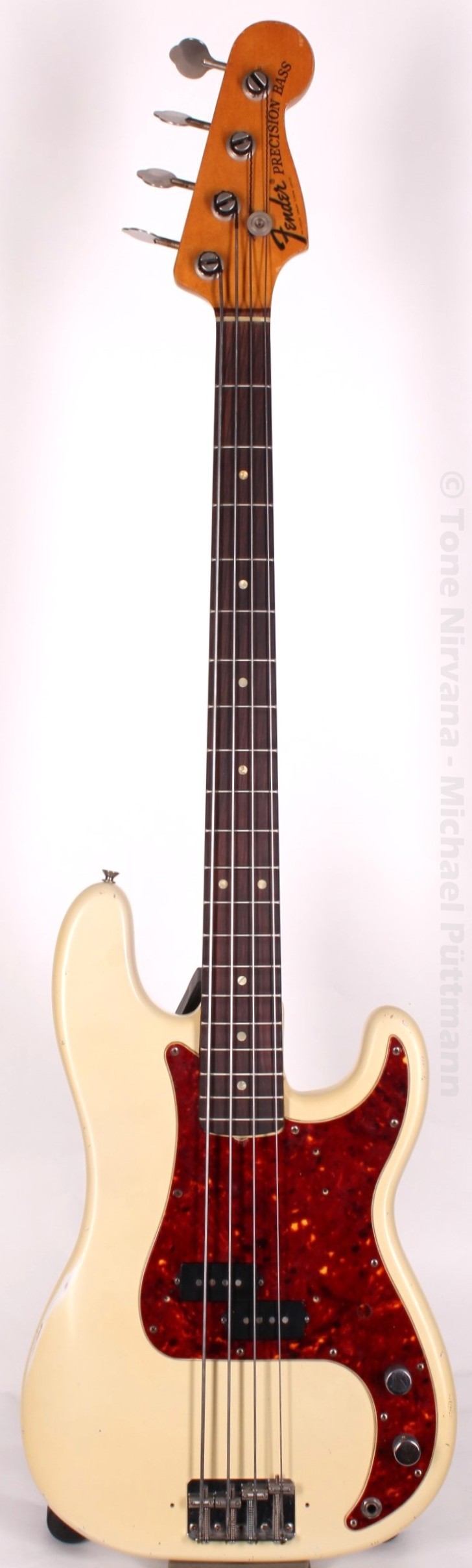 1971 Fender Precision Bass Ref. Olympic White