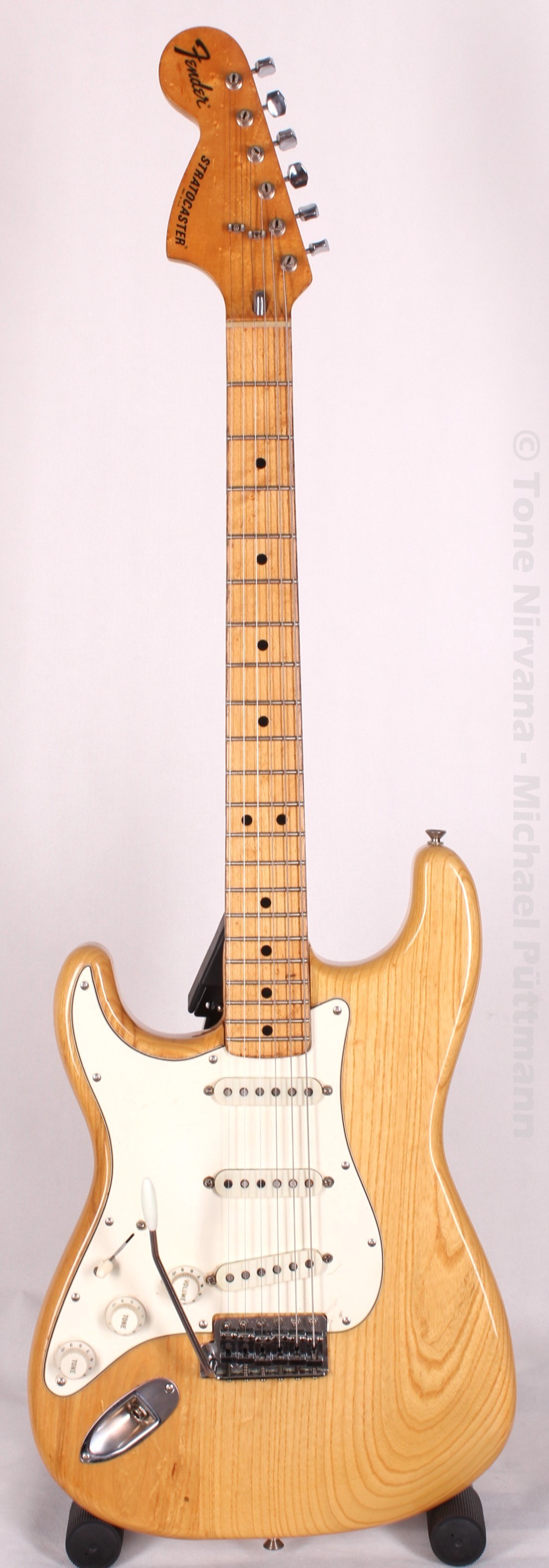 1975 Fender Stratocaster Linkshänder Natural Maple Neck
